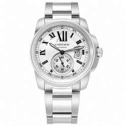 Cartier Calibre De 42MM W7100015 Stainless Steel Watch